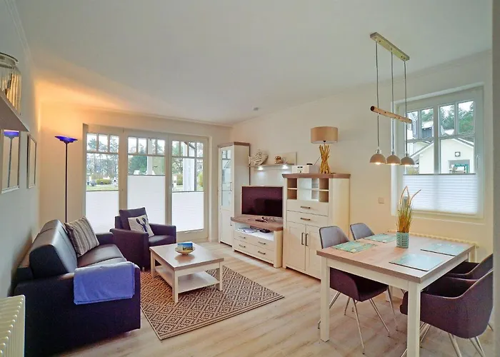 Duenenpark Binz - Komfortplus Ferienwohnung Mit 1 Schlafzimmer Und Terrasse Im Erdgeschoss 211